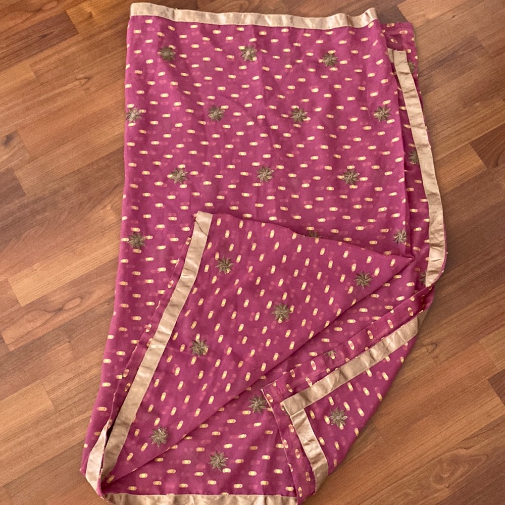 Beautiful handcrafted saree